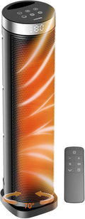 24" Oscillating PTC Tower Heater