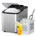 Stainless Steel Self-Cleaning Nugget Ice Maker
