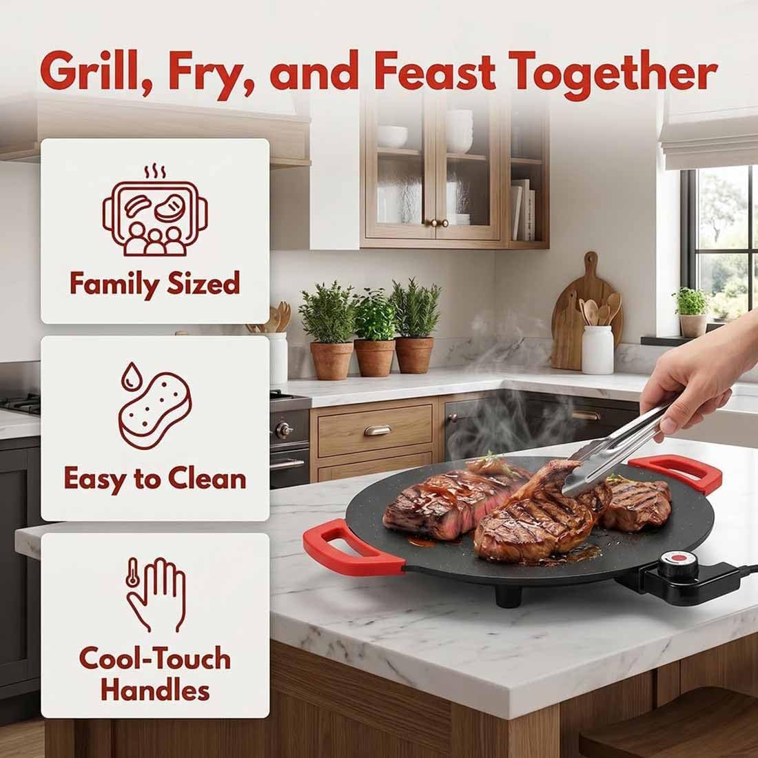 14in Smokeless Korean BBQ Grill
