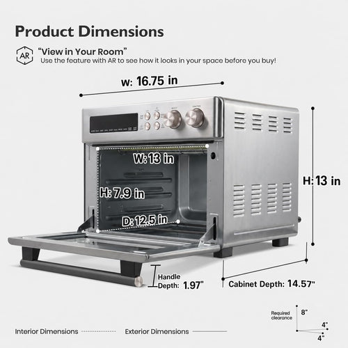 10-in-1 Infrared Air Fryer Oven