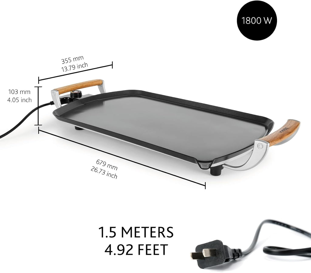 Large Nonstick Electric Griddle Pro