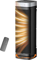 17 Inch 1500W Oscillating PTC Ceramic Space Heater with Remote