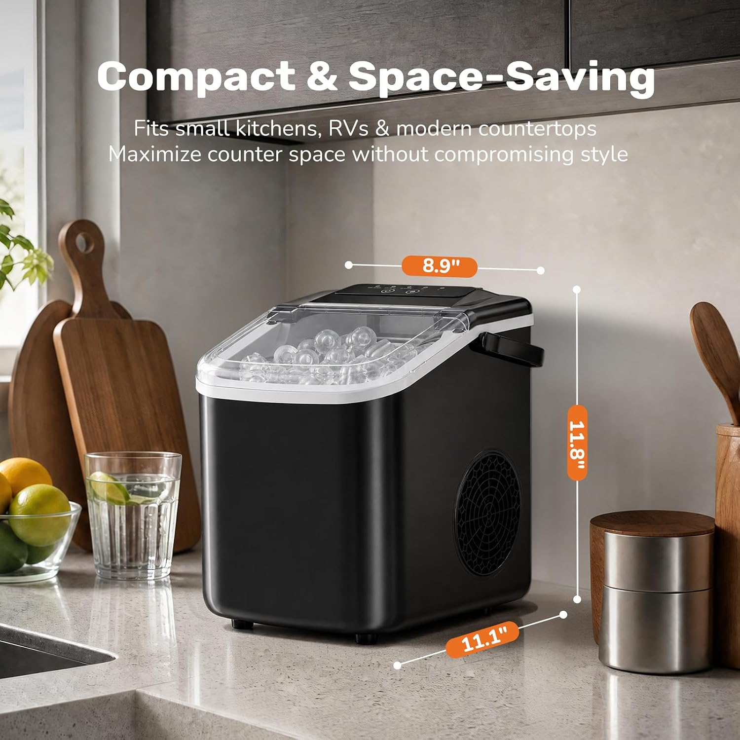 Portable Countertop Ice Maker