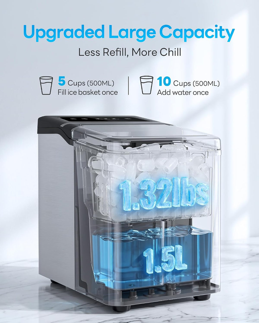 Portable Bullet Ice Maker