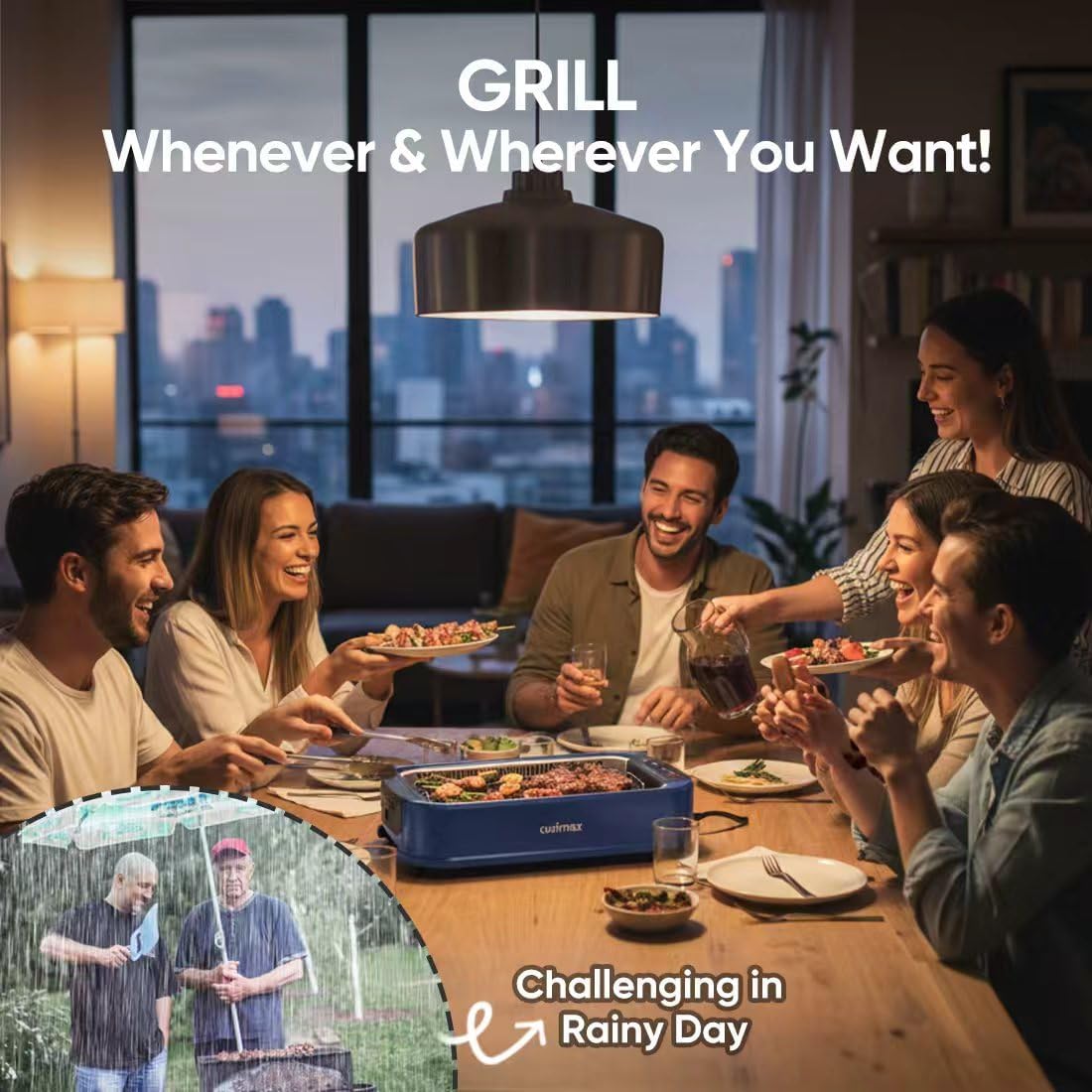 Smokeless Korean BBQ Indoor Grill