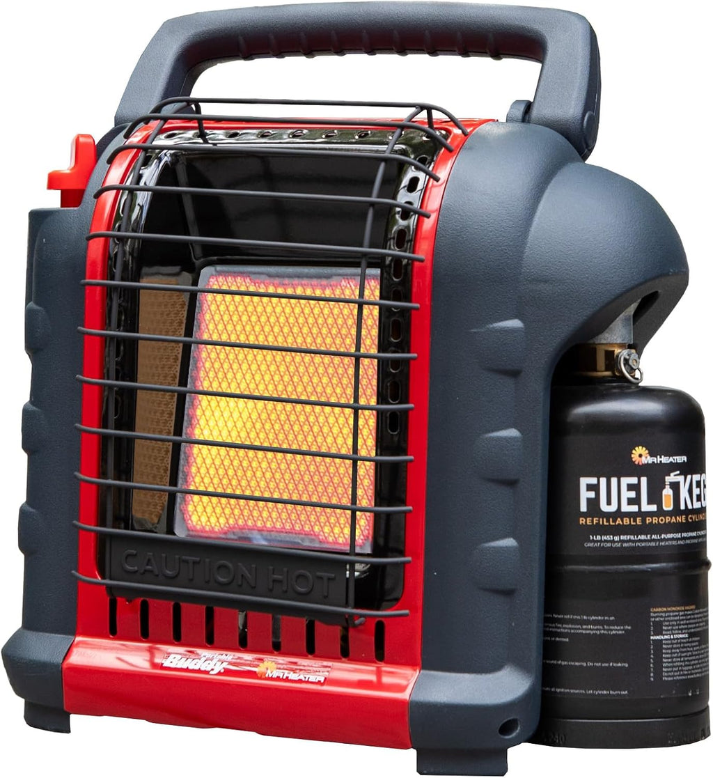 9000 BTU Portable Radiant Propane Buddy Heater