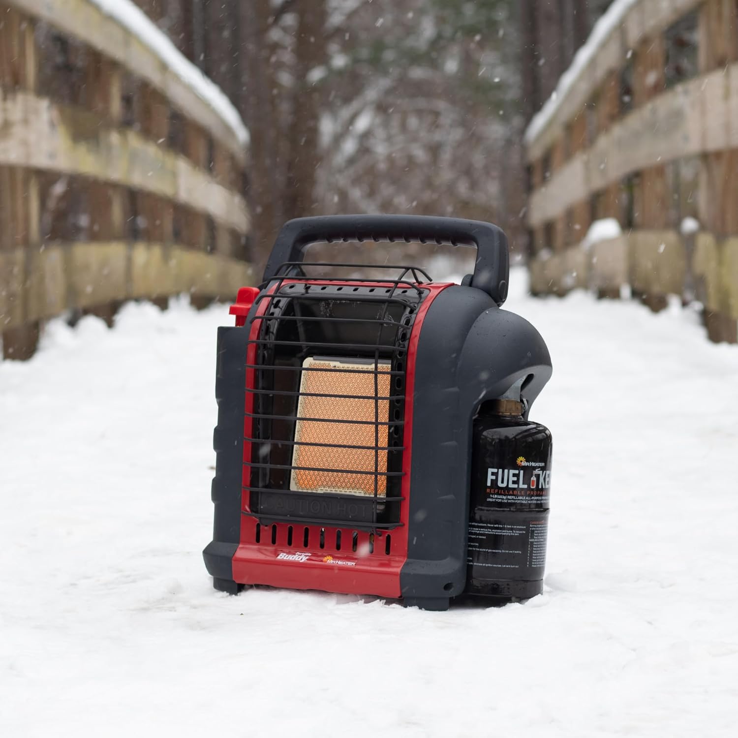 9000 BTU Portable Radiant Propane Buddy Heater