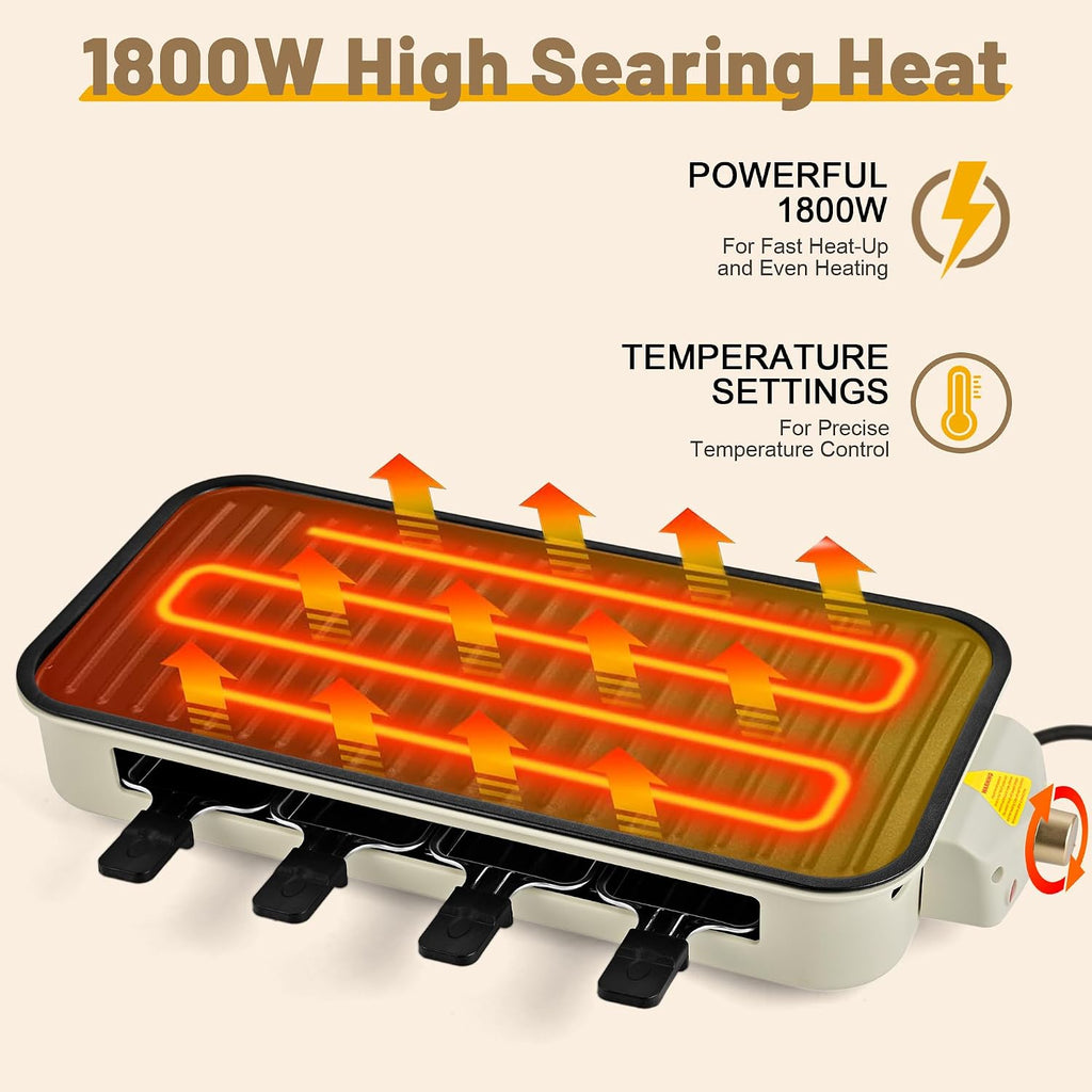 2-in-1 Smokeless Indoor Grill
