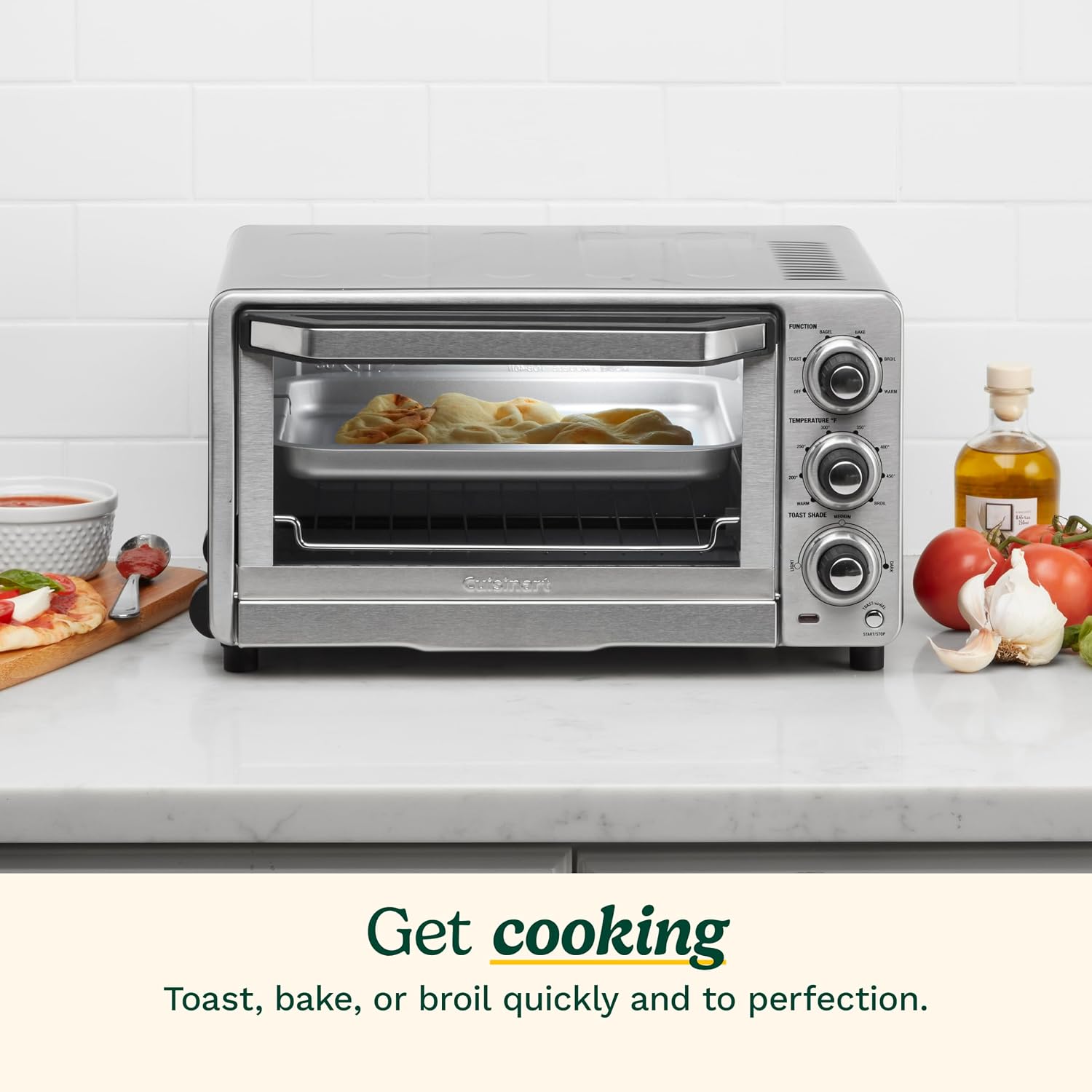 Stainless Steel Toaster Oven Broiler