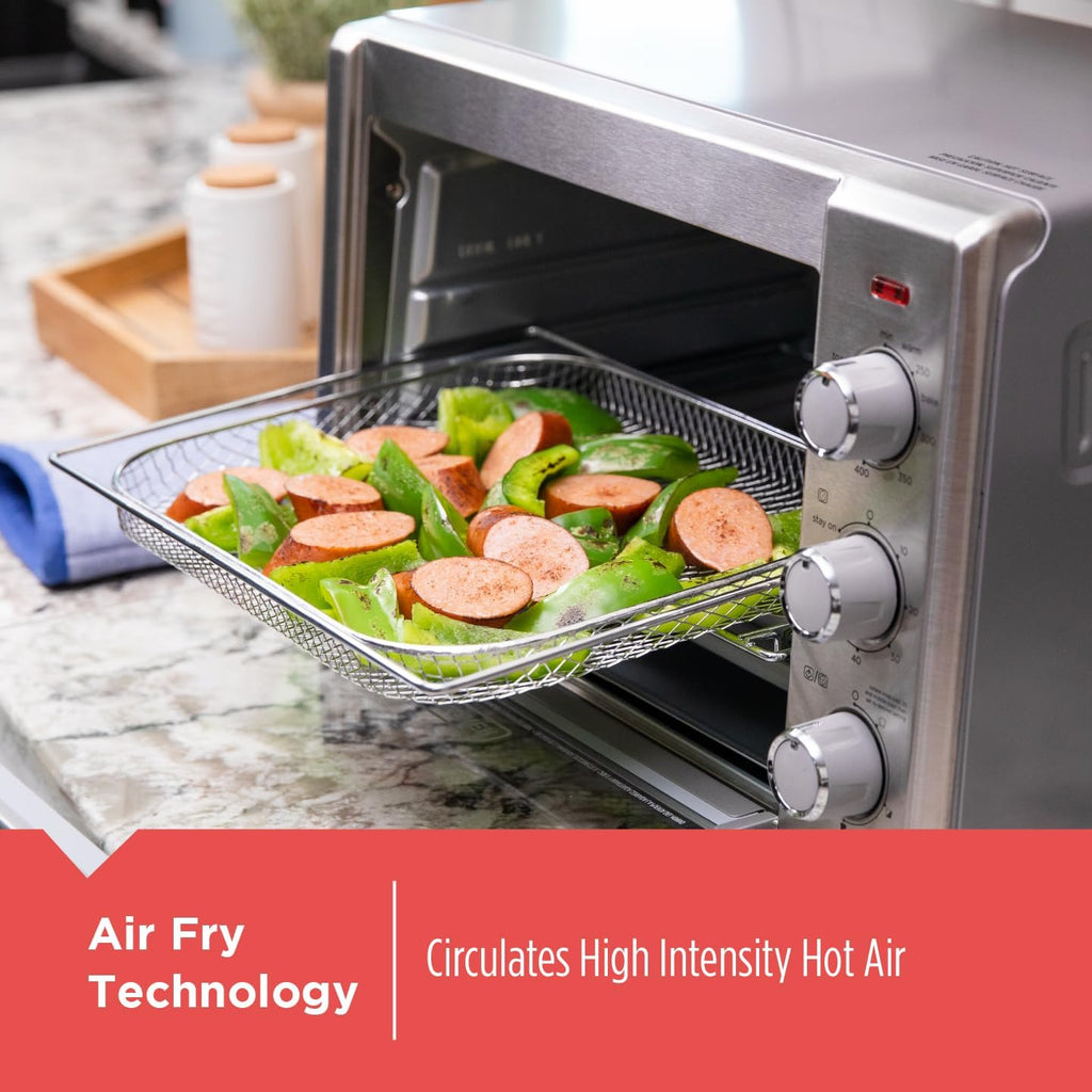 5-in-1 Stainless Steel Air Fryer Toaster Oven