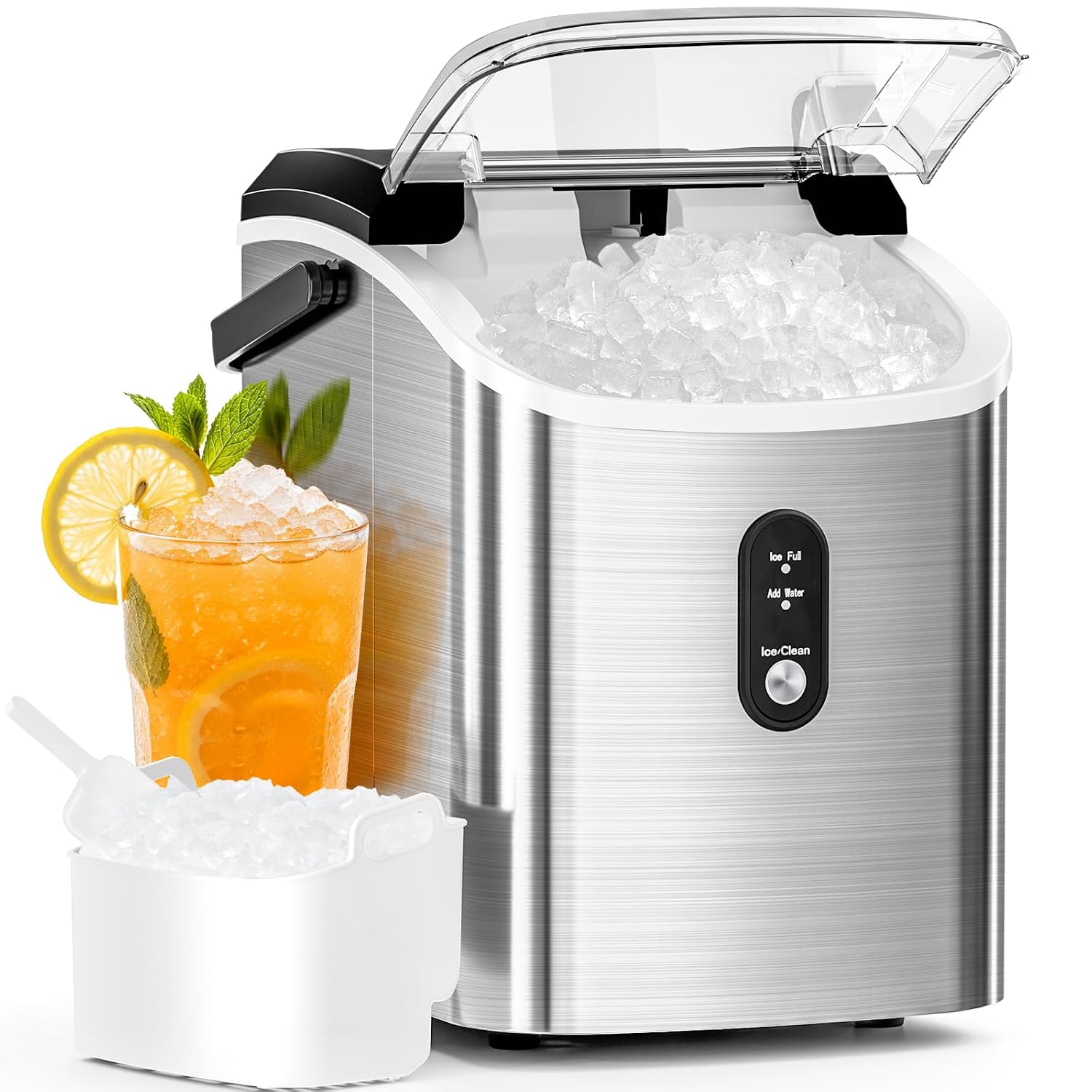 Stainless Nugget Ice Maker