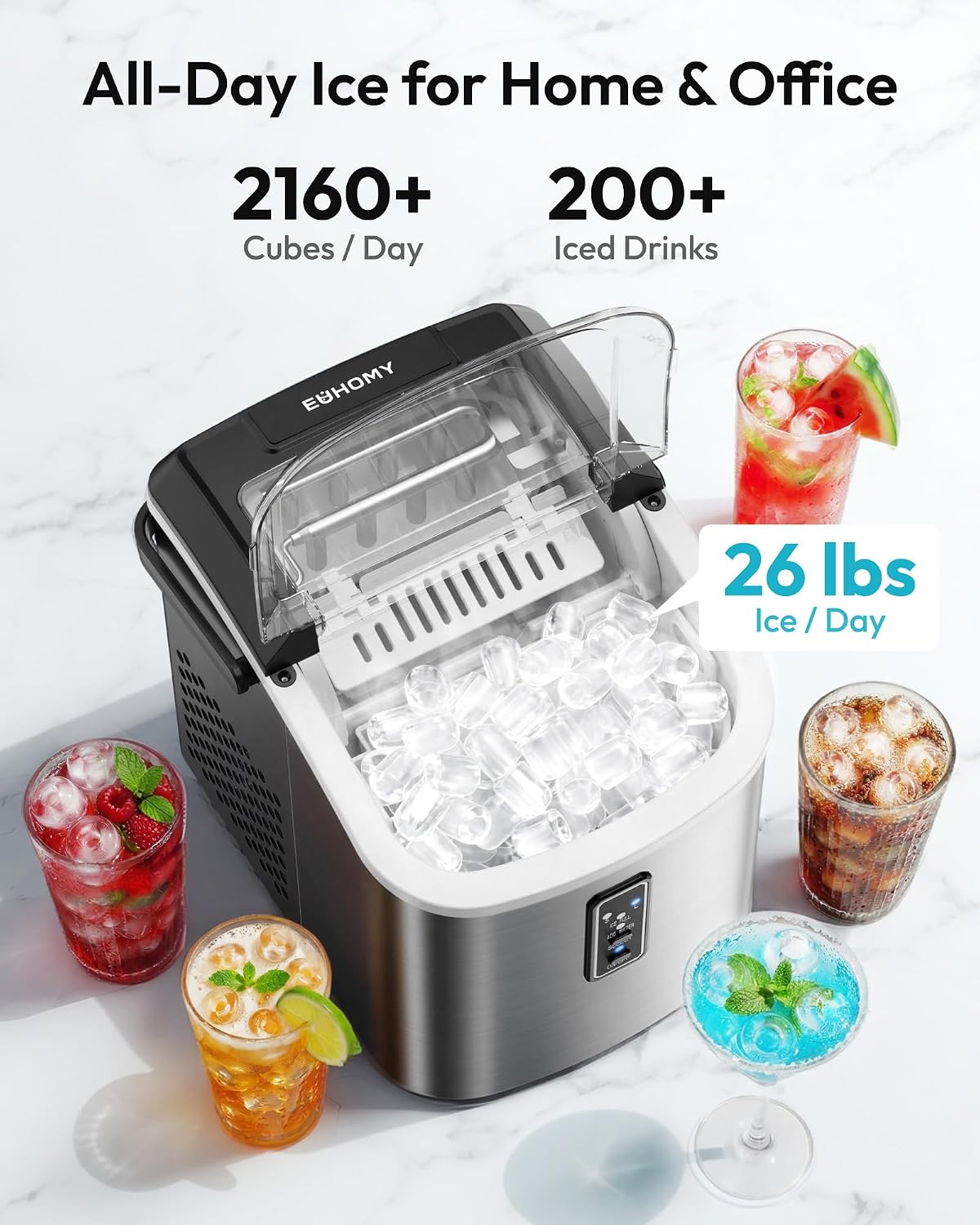 Portable Bullet Ice Maker
