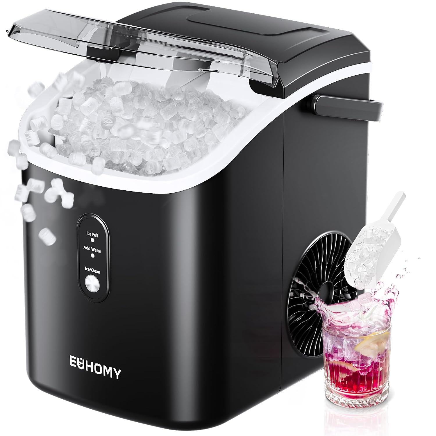 Portable Countertop Nugget Ice Maker