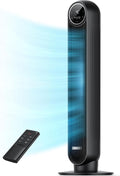 Upgraded Black Quiet DC Tower Fan with Remote Control