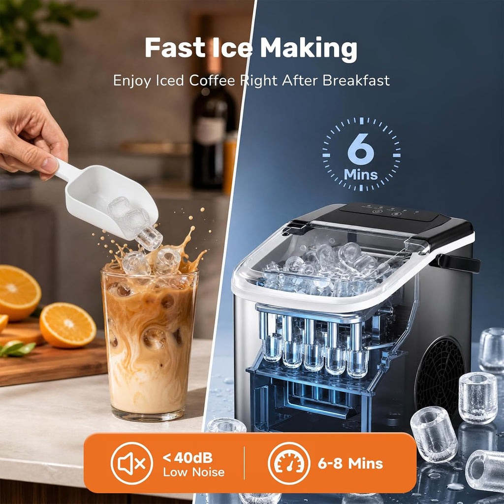 Portable Countertop Ice Maker
