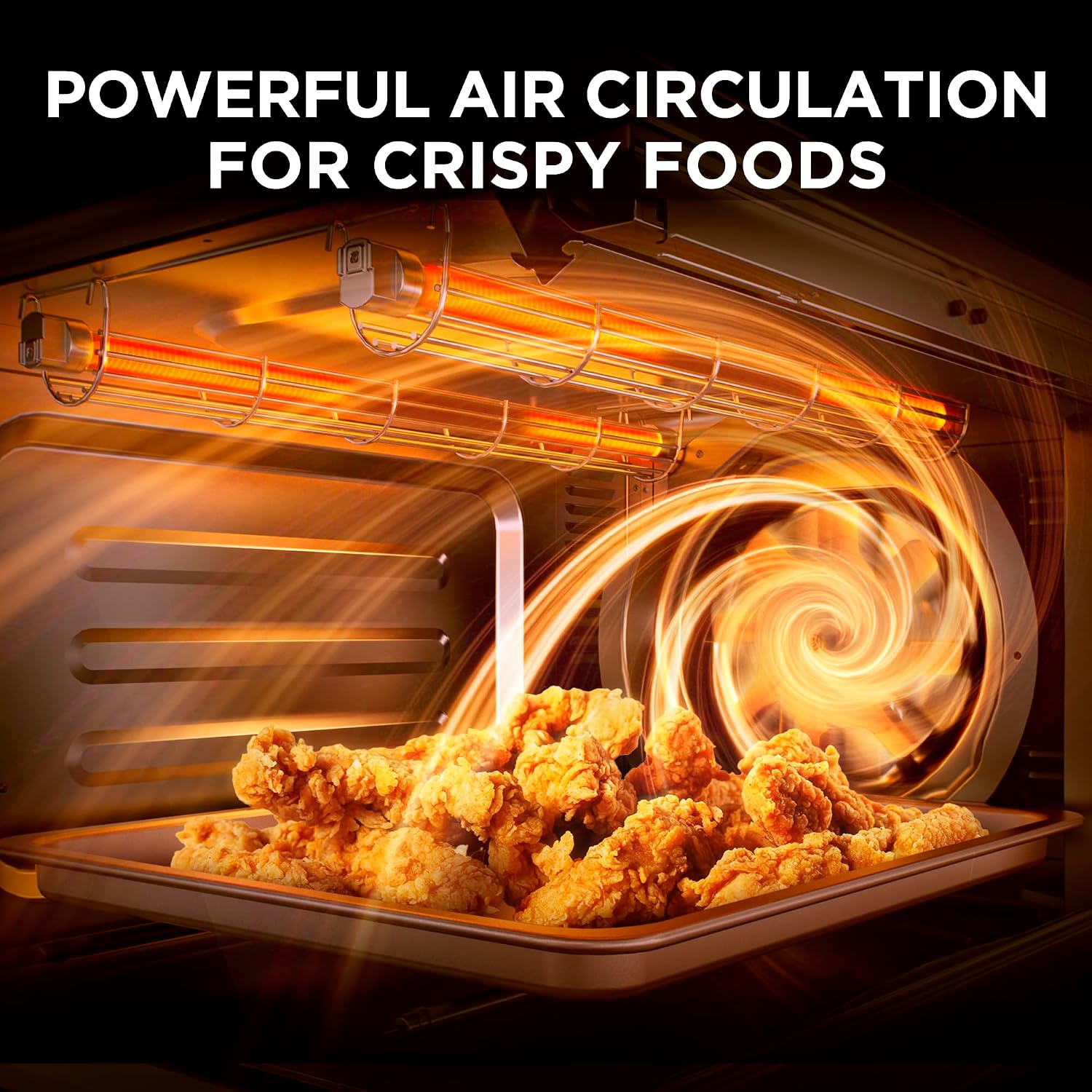 8-in-1 Slim Infrared French Door Air Fryer Oven