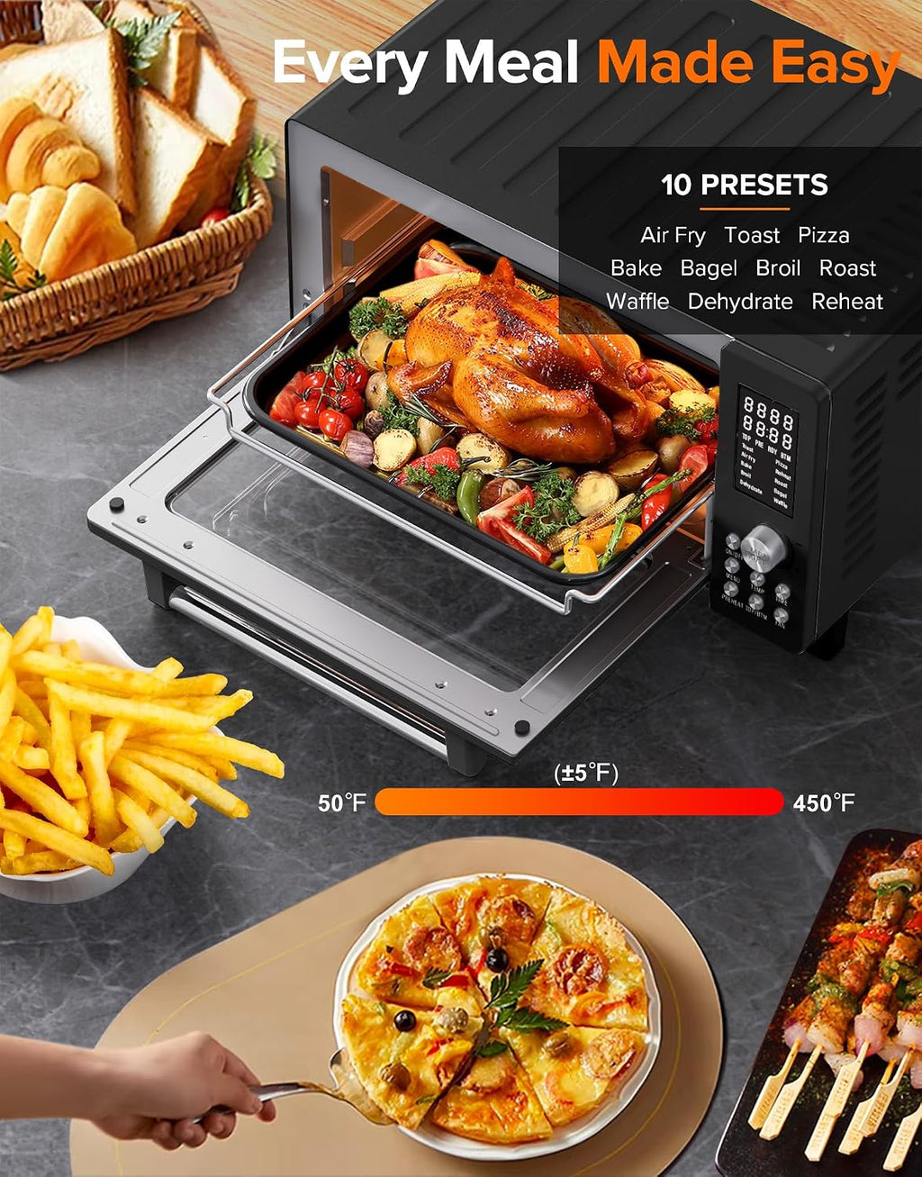 10-in-1 Bravo Pro Air Fryer Oven