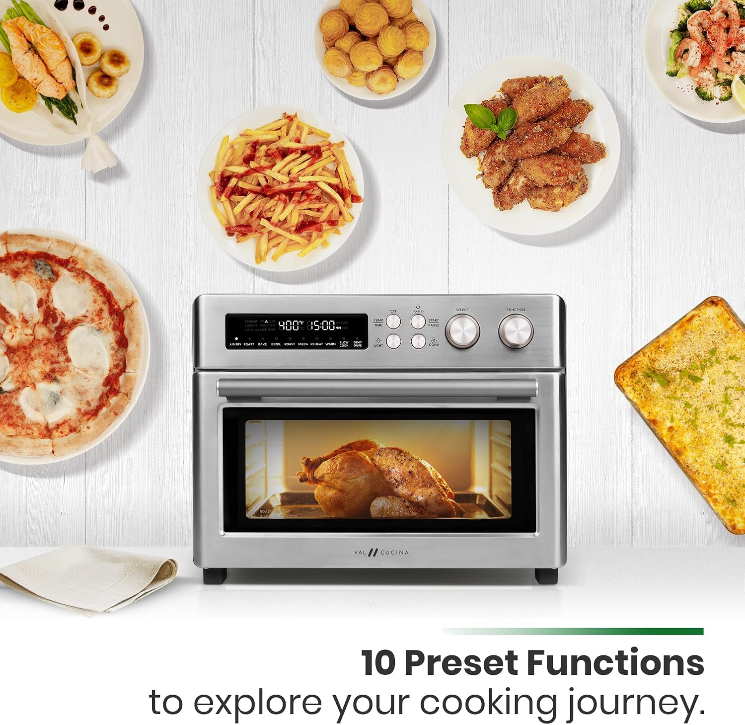 10-in-1 Infrared Air Fryer Oven