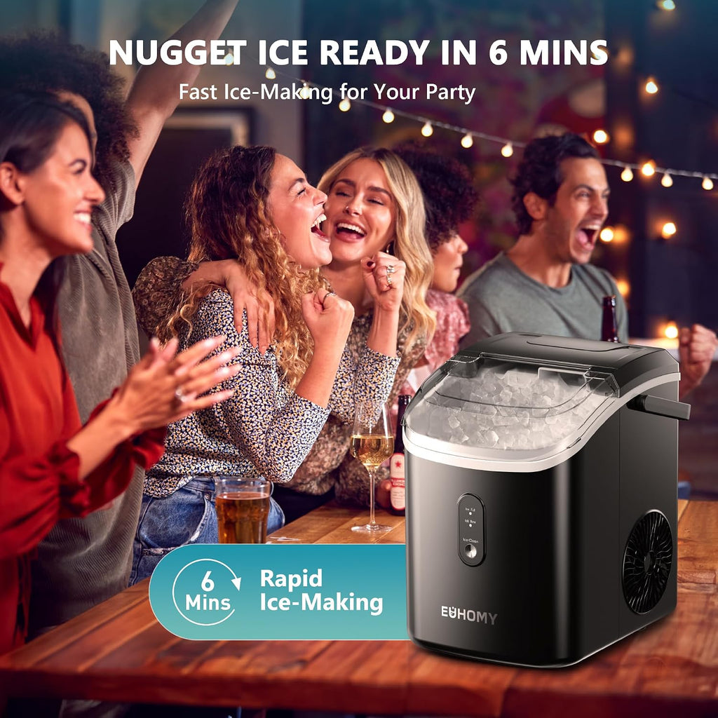 Portable Countertop Nugget Ice Maker
