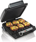 4-in-1 Electric Grill Griddle Combo