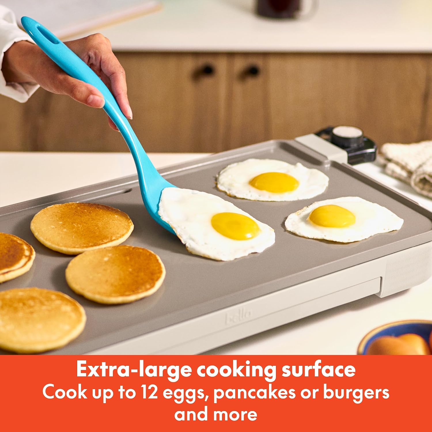Oatmilk Ceramic Electric Griddle