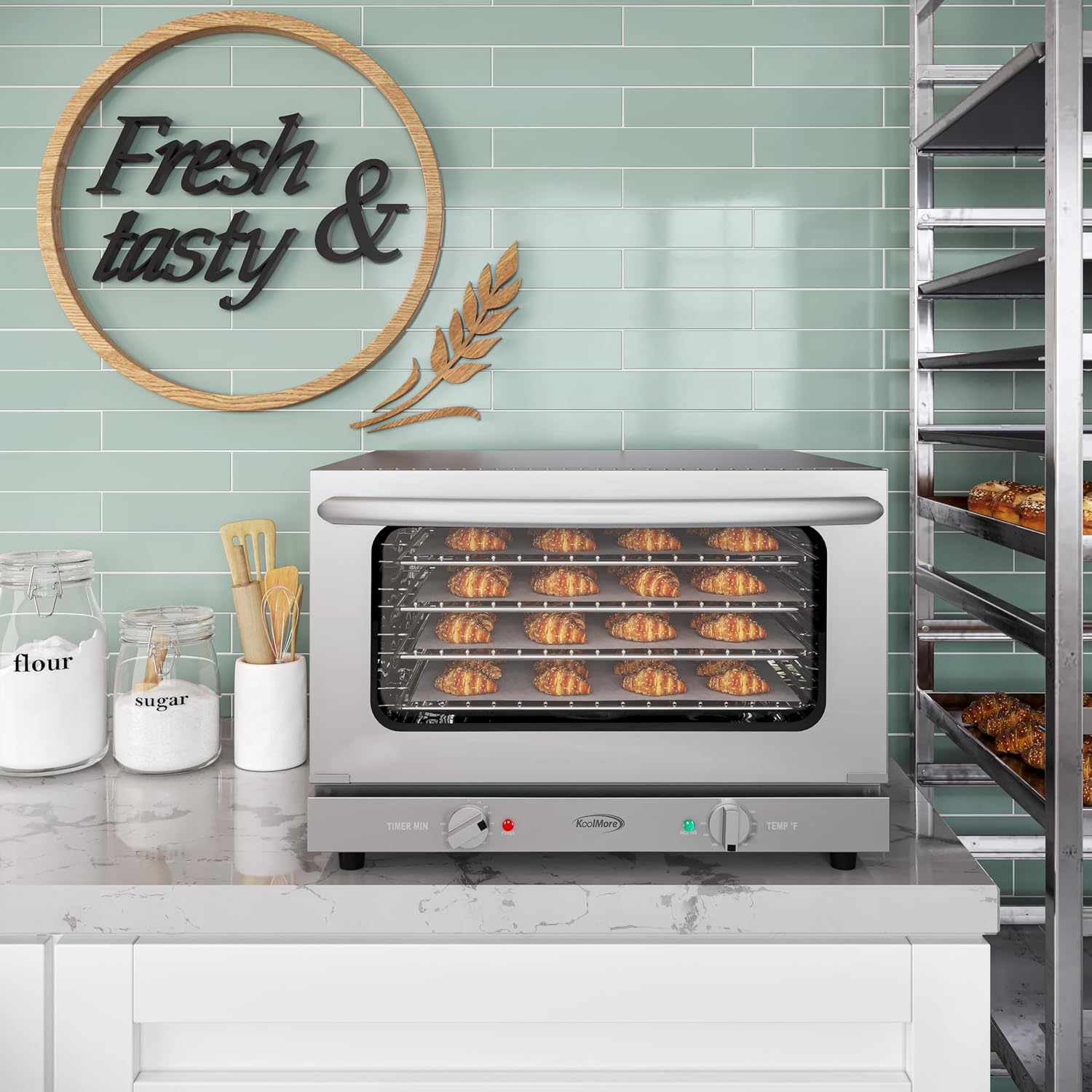 Commercial Stainless Steel Half-Size Convection Oven KM-CTCO-15