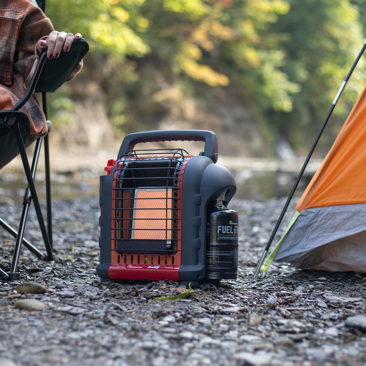 9000 BTU Portable Radiant Propane Buddy Heater