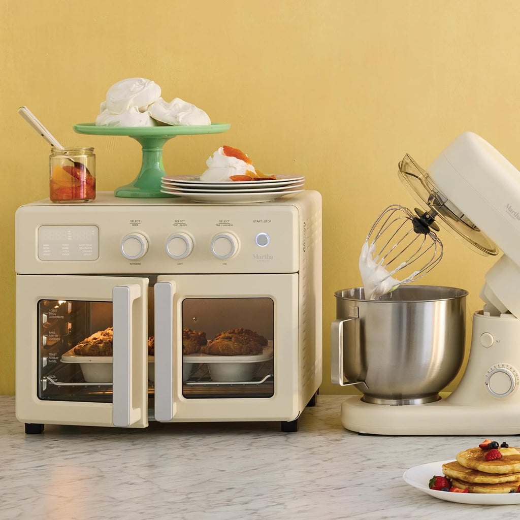 12-in-1 Caviar Gray French Door Air Fryer Oven