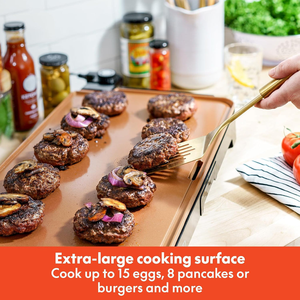 Copper XL Ceramic Electric Griddle