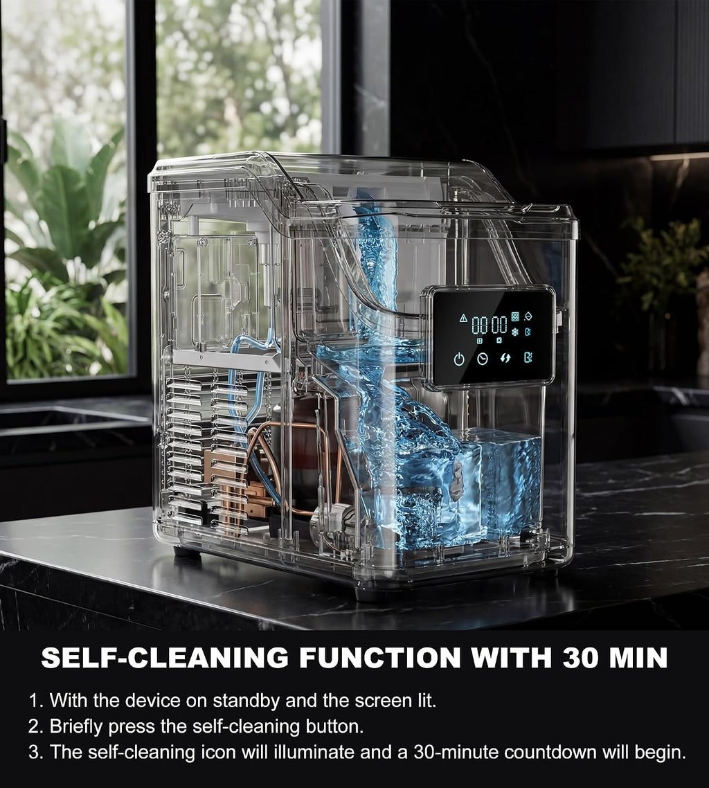 Stainless Nugget Ice Maker