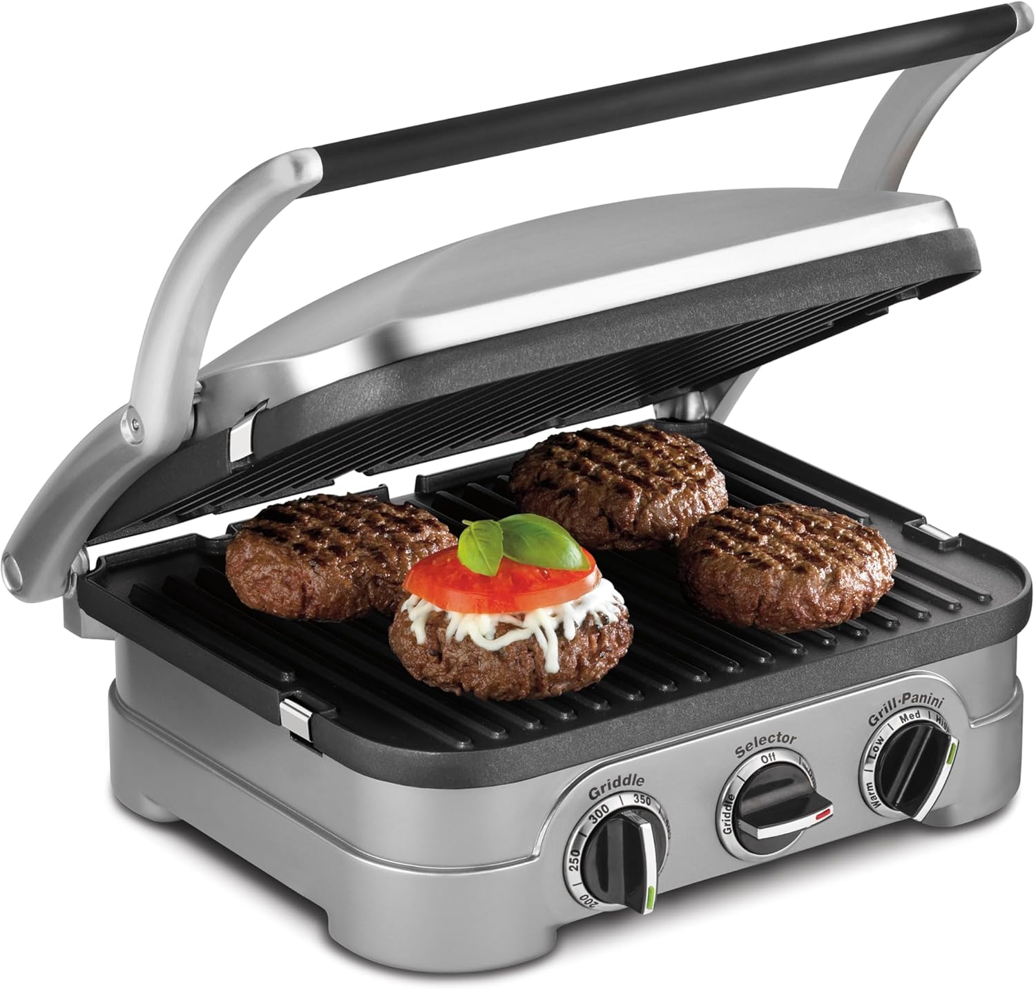 5-in-1 Stainless Steel Griddler