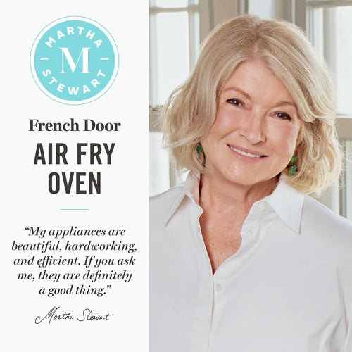 12-in-1 Caviar Gray French Door Air Fryer Oven