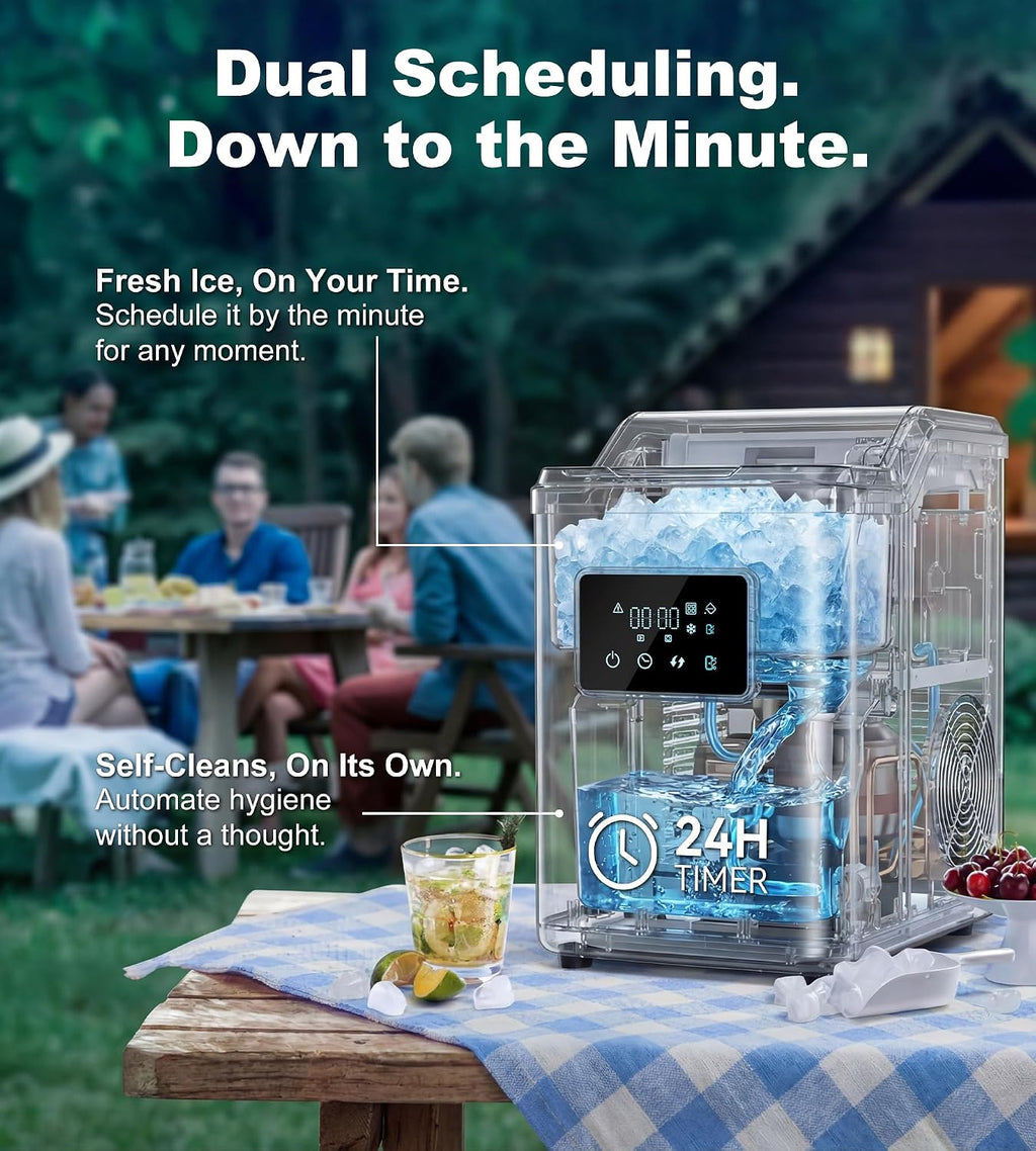 Stainless Nugget Ice Maker