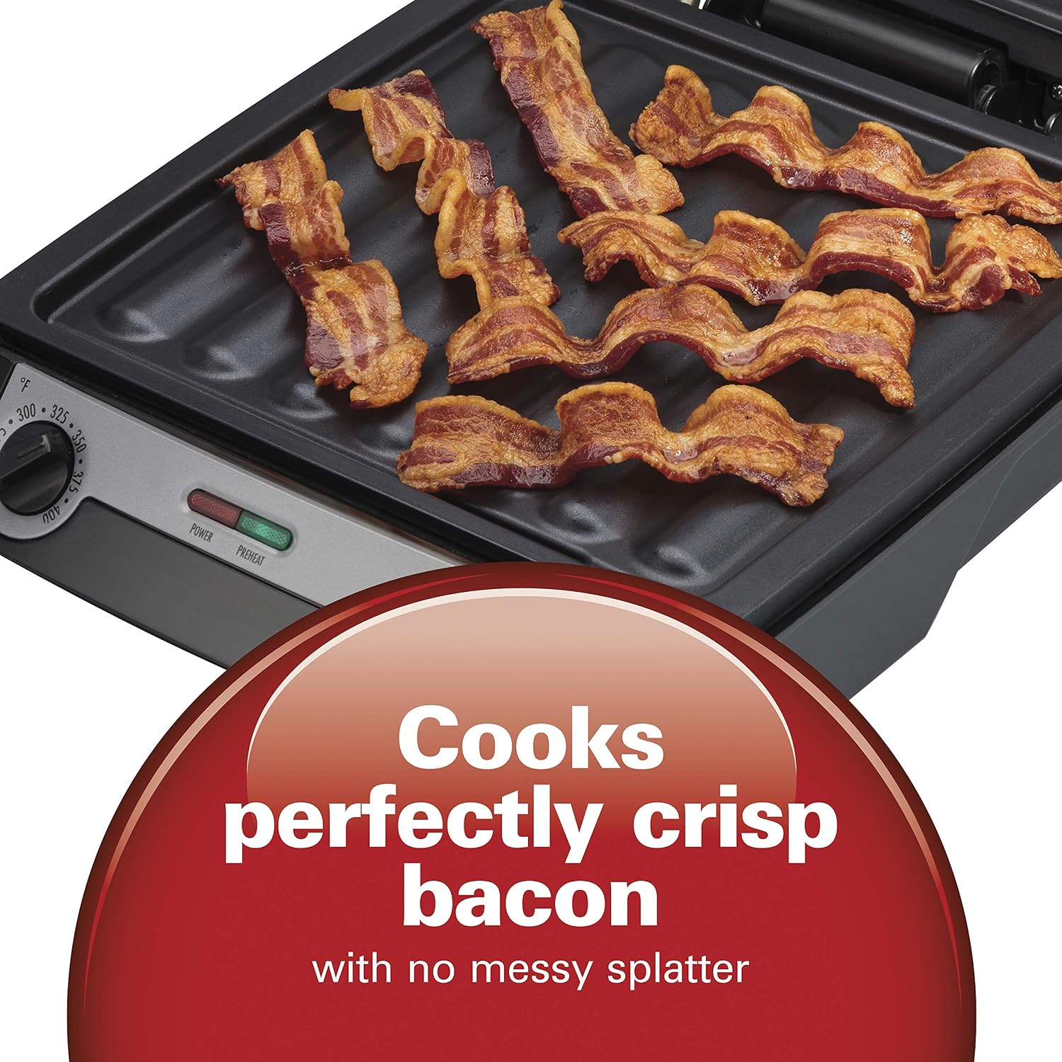 4-in-1 Electric Grill Griddle Combo