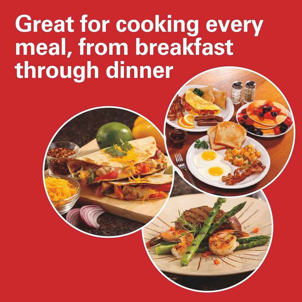 3-in-1 Dual Zone Electric Grill Griddle