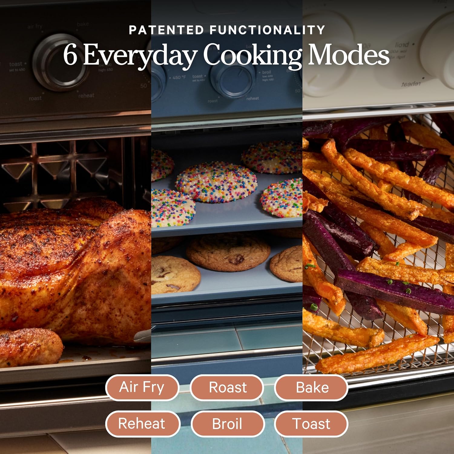 6-in-1 Blue Salt Our Place Wonder Air Fryer Oven