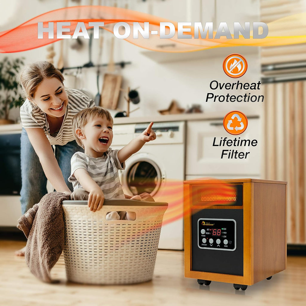 1500W Cherry DR-968 Portable Space Heater